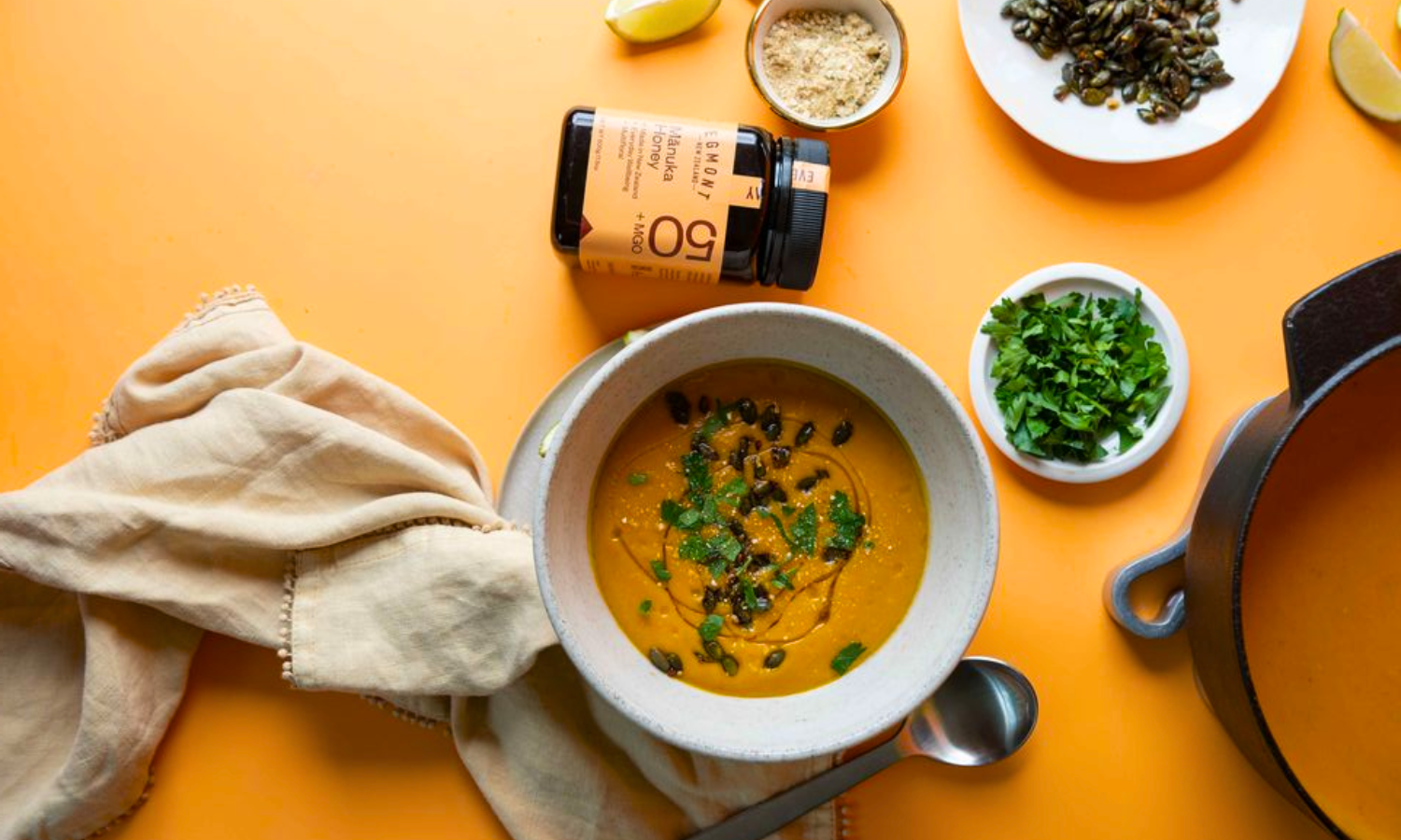 Egmont Honey Red Thai Curry Pumpkin Soup