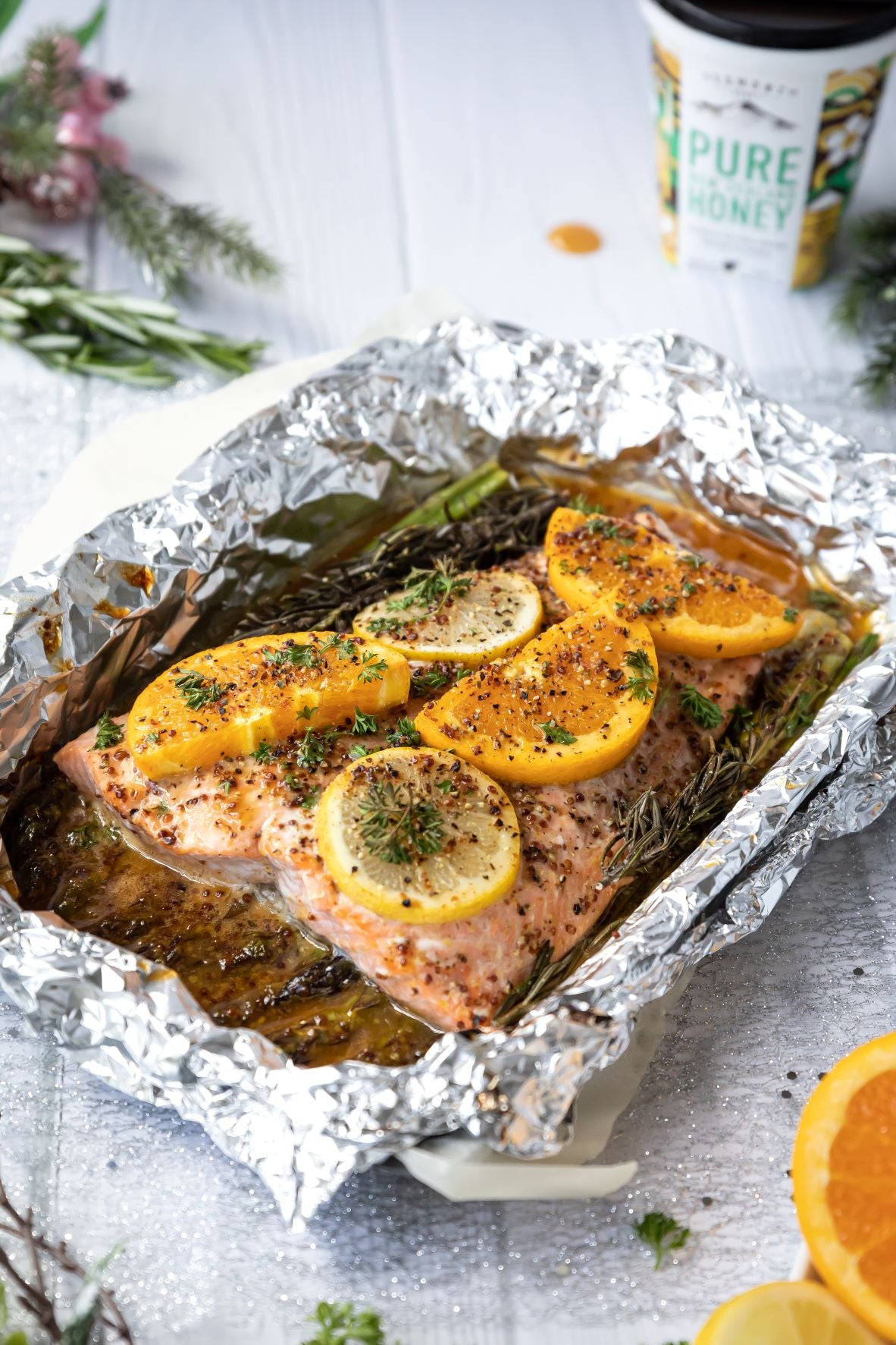 Egmont Honey – Christmas Honey mustard Salmon