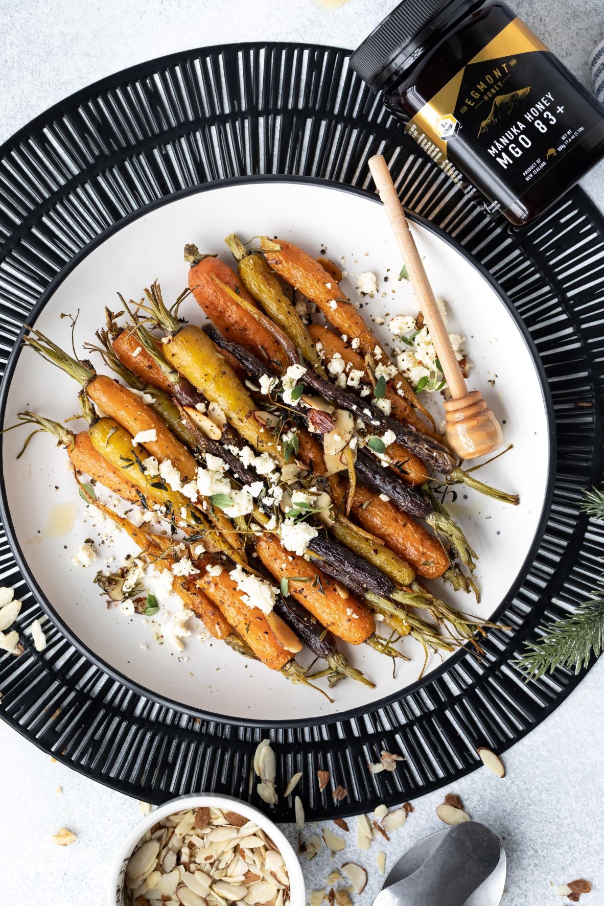 Egmont Honey – Christmas Honey Glazed Carrots w/ Rosemary and Thyme