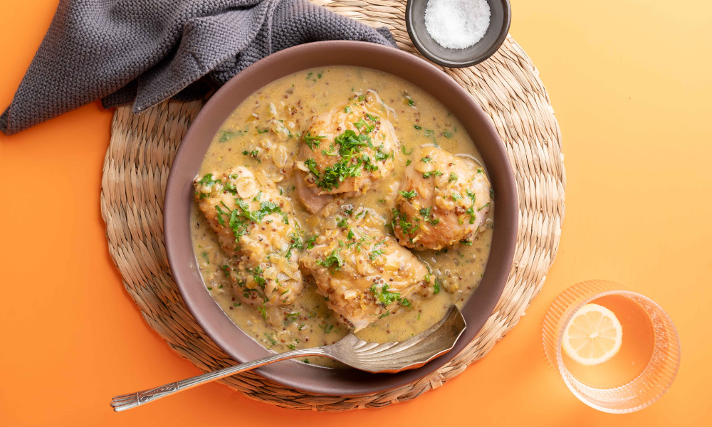 Egmont Manuka Honey, Mustard Chicken recipe