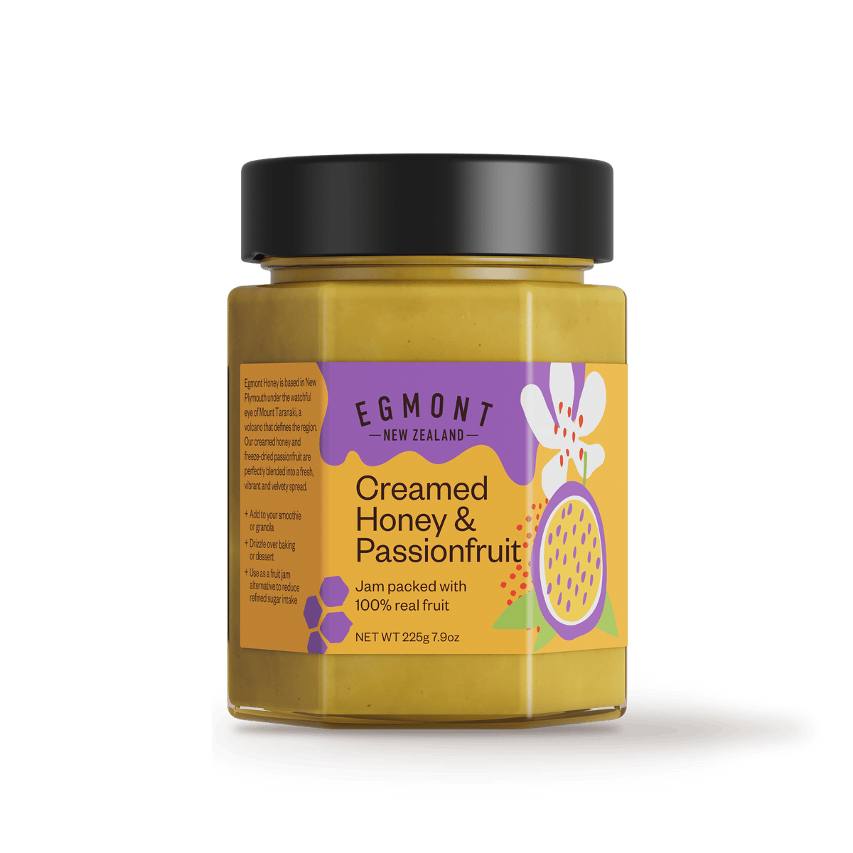 Creamed Honey & Passionfruit 225g