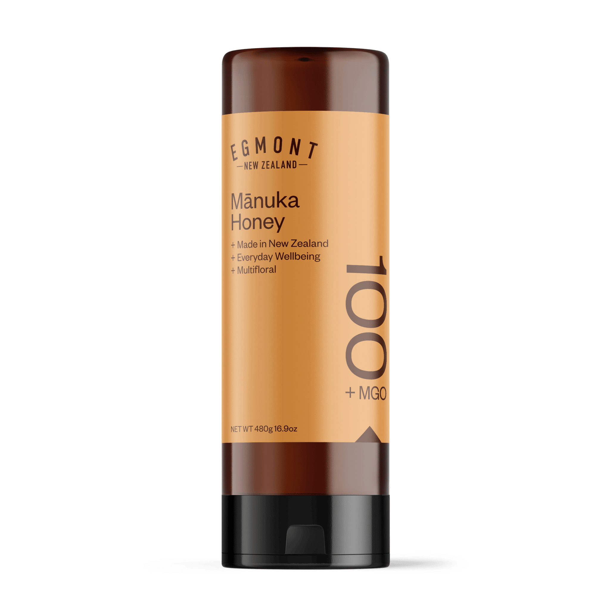 Multifloral Mānuka Honey MGO 100+ 480g (Squeeze)