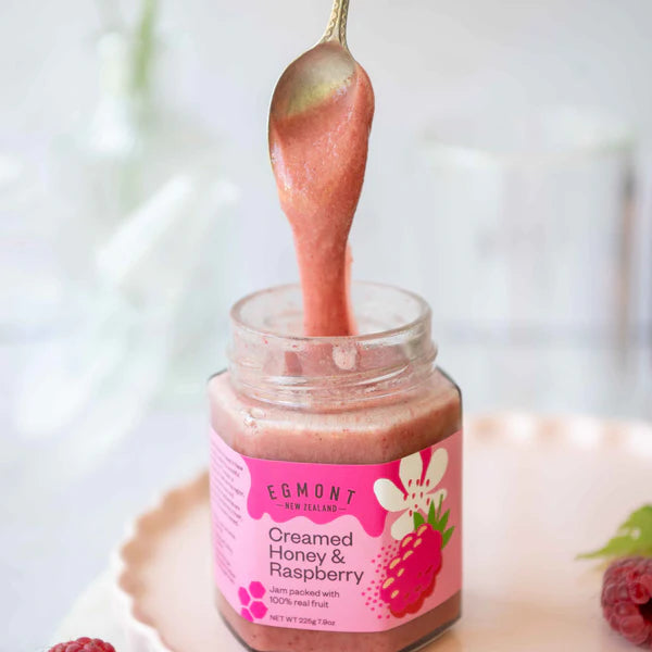 Creamed Honey & Raspberry 225g