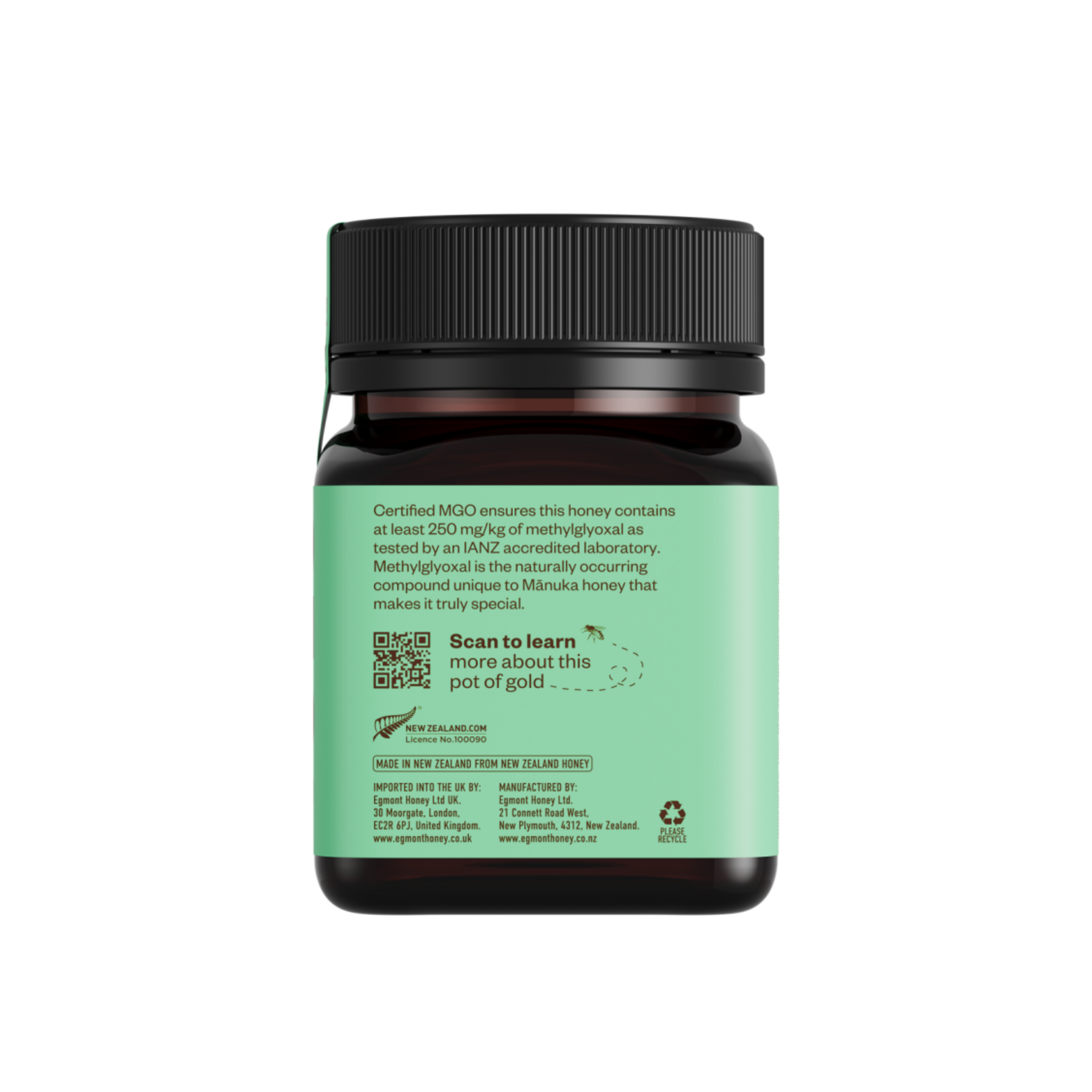 Mānuka Honey MGO 250+ 250g