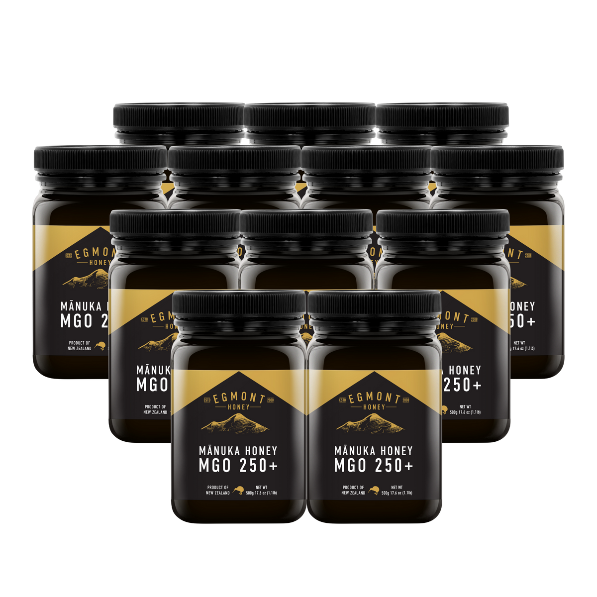Clearance 250+ MGO Mānuka Honey Carton (x12 500g)