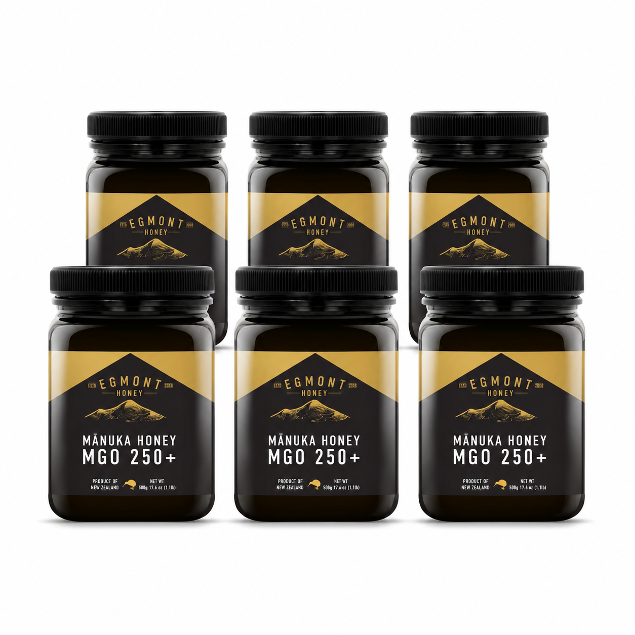 Clearance 250+ MGO Mānuka Honey Carton (x6 500g)