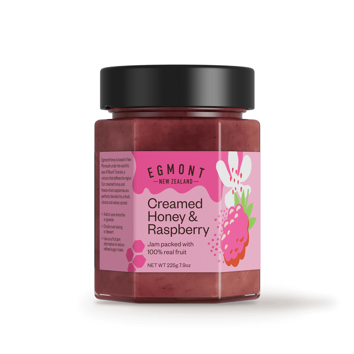 Creamed Honey & Raspberry 225g