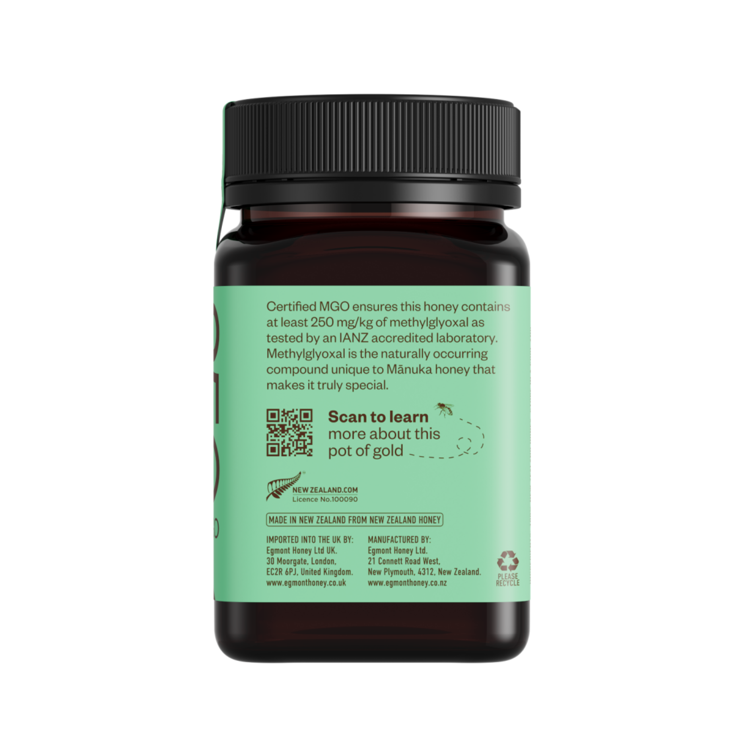 Mānuka Honey MGO 250+ 500g